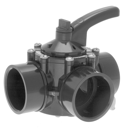 Hayward PSV 3-Way CPVC Diverter Valve 2" x 1-1/2" | PSV3S