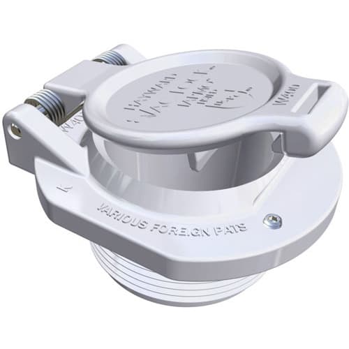 Hayward Hydrostream Insider Fitting, 1-1/2" Slip, 3/4" Eye Opening, Dark Gray | SP1421DDGR