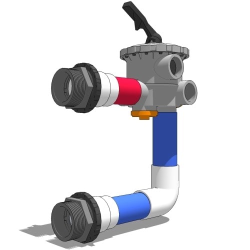 Hayward Commercial Multiport Valve, 3" - HCV375C