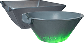 Hayward LED-Ready WaterBowl Round, Gray - WFBRNDGRY