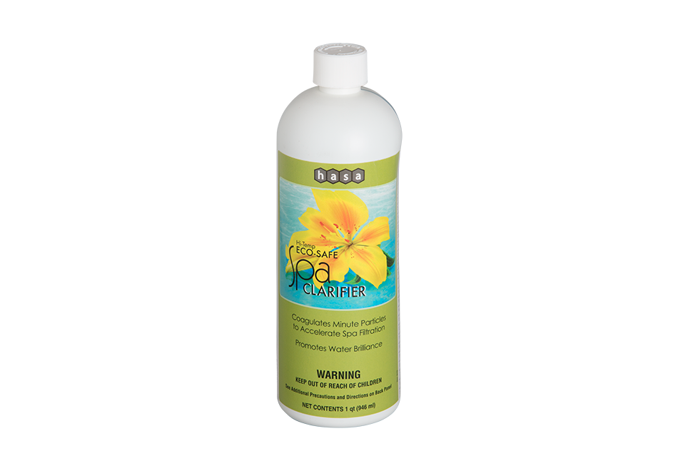 HASA Hi-Temp Eco-Safe Spa & Pool Clarifier | 32oz | 90122HASA Hi-Temp Eco-Safe Spa & Pool Clarifier | 32oz | 90122