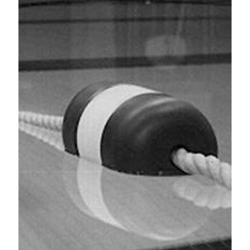 5" X 9" ROPE FLOAT .75" ROPE ORANGE WHITE ORANGE HANDI LOCK