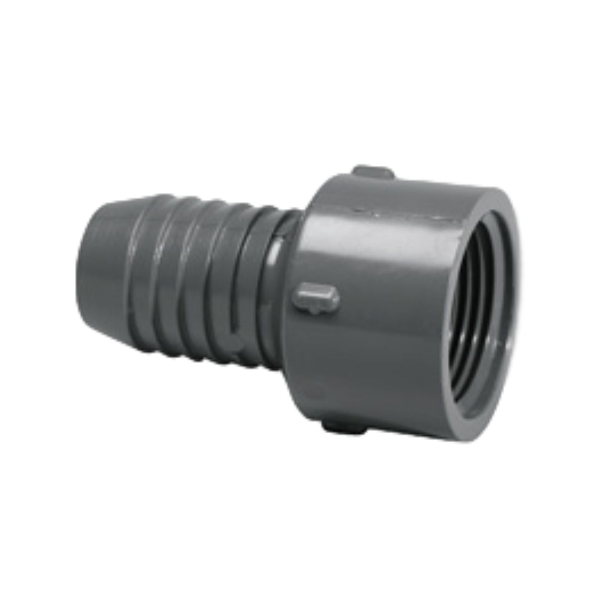 Adapter, 2" Insert x FPT Gray PVC | 1435-020