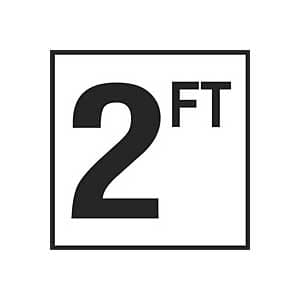 Inlays 2' Depth Marker, Vinyl | V620020