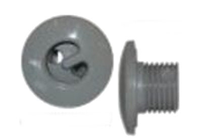 2540-310 JacuzziSpa Jet Micro Pulse, 1-5/8" (across), Gray