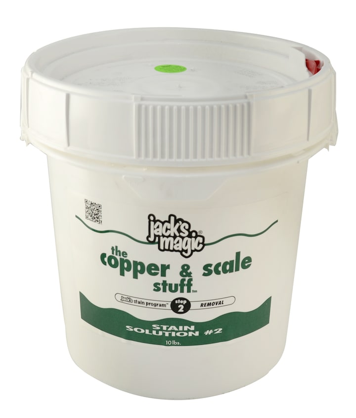 Jack's Magic 10 lb Pail Stain Solution #2 The Copper & Scale Stuff