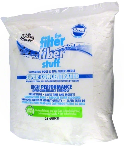 Jacks Magic Filter Fiber Stuff (D.E. Replacement) 36 Ounces - JMFIBER36