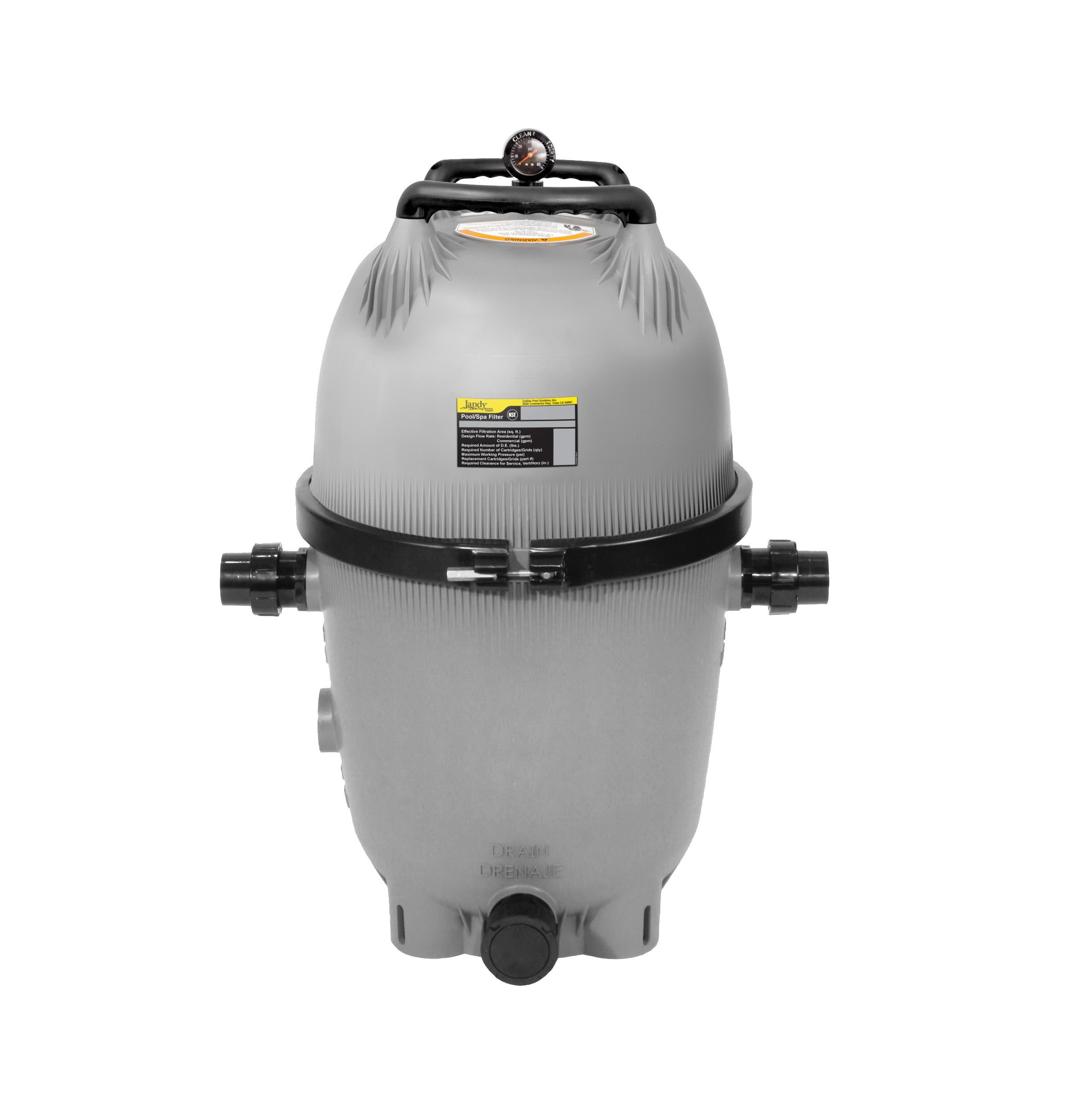 Jandy CV Series 580 sf Quad Element Cartridge Filter, Versa Plumbing CV580