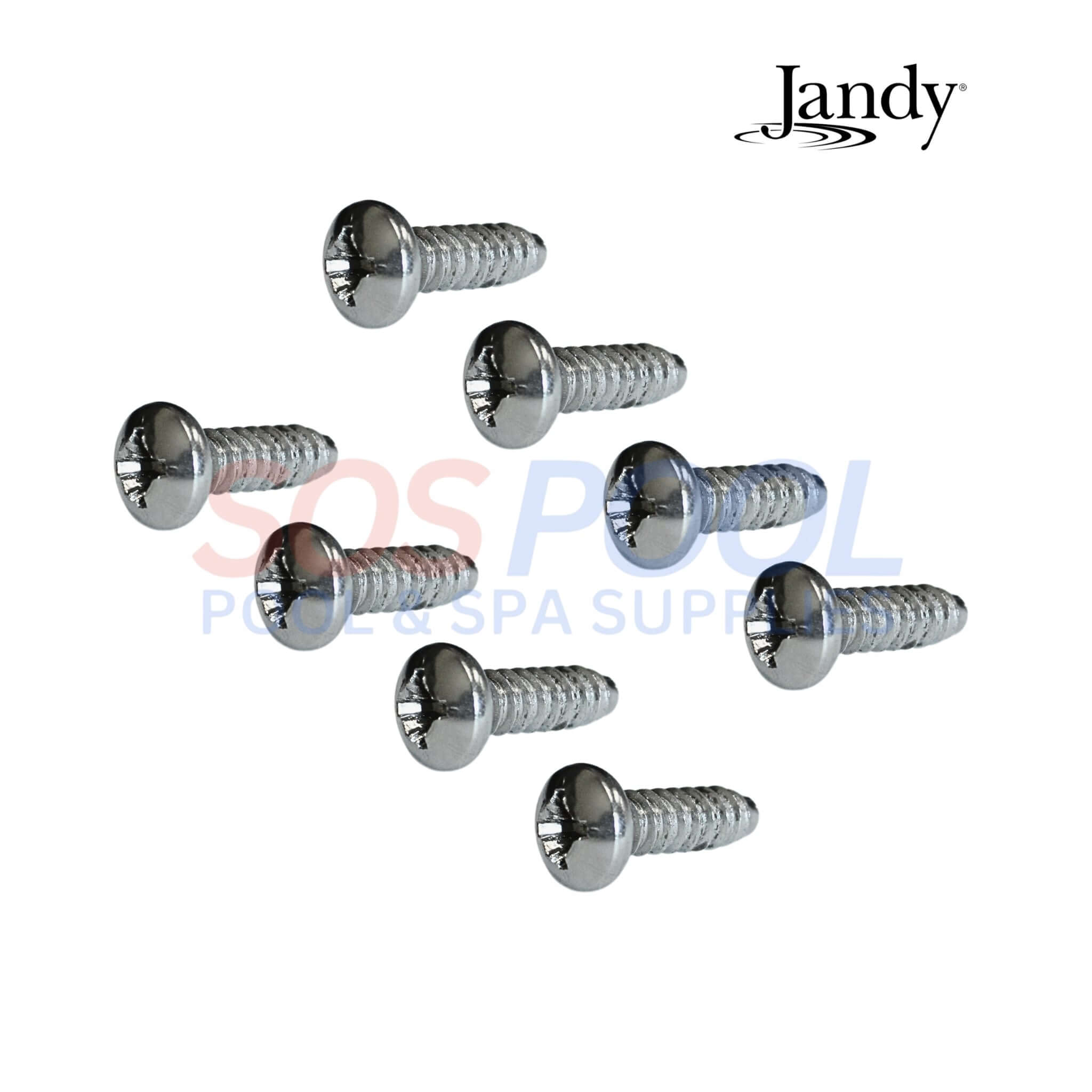 Jandy Screw Kit For Diverter and Check Valves | #14 x 3/4" | 8 Pack | R0547600