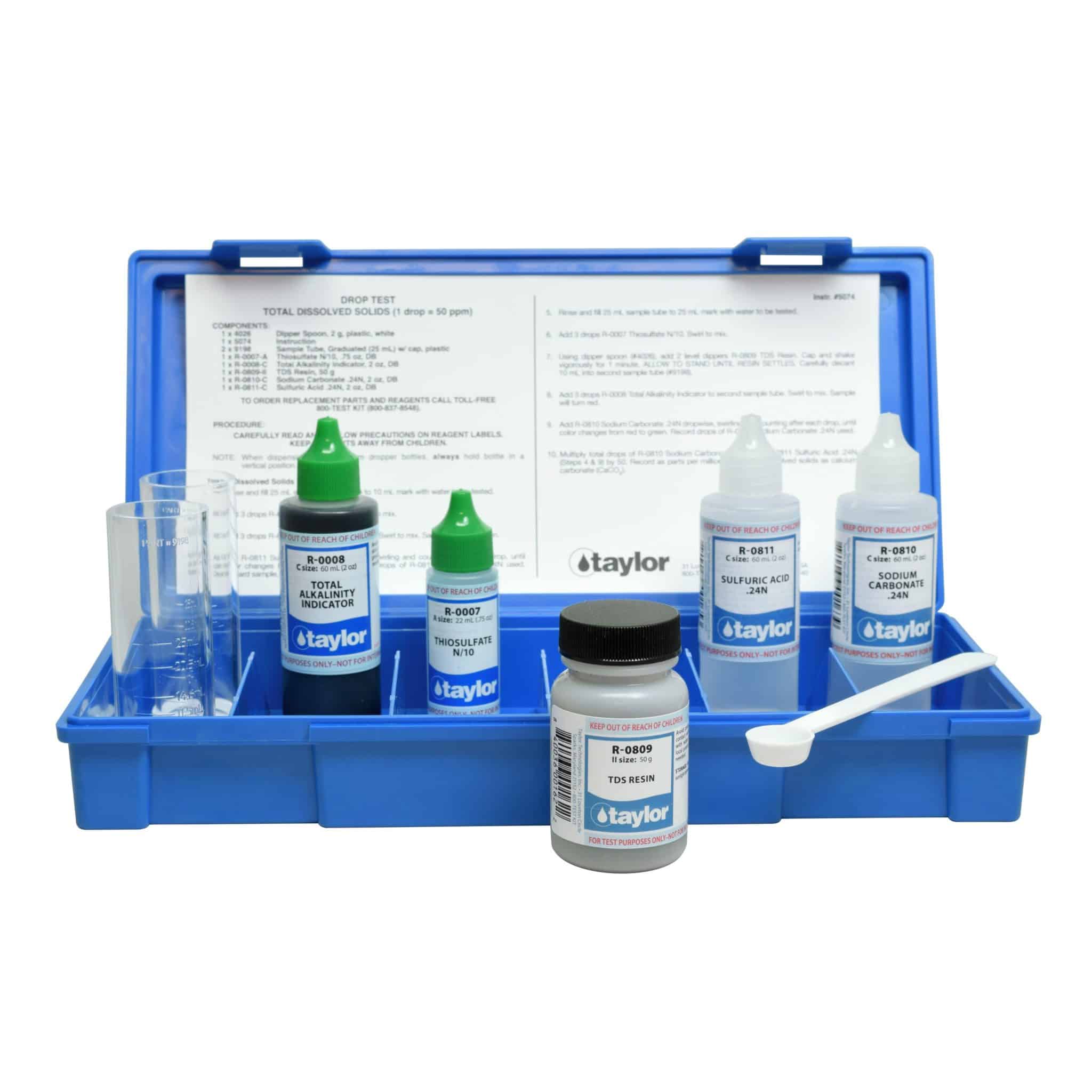 Taylor Test Kit for Total Dissolved Solids (TDS)