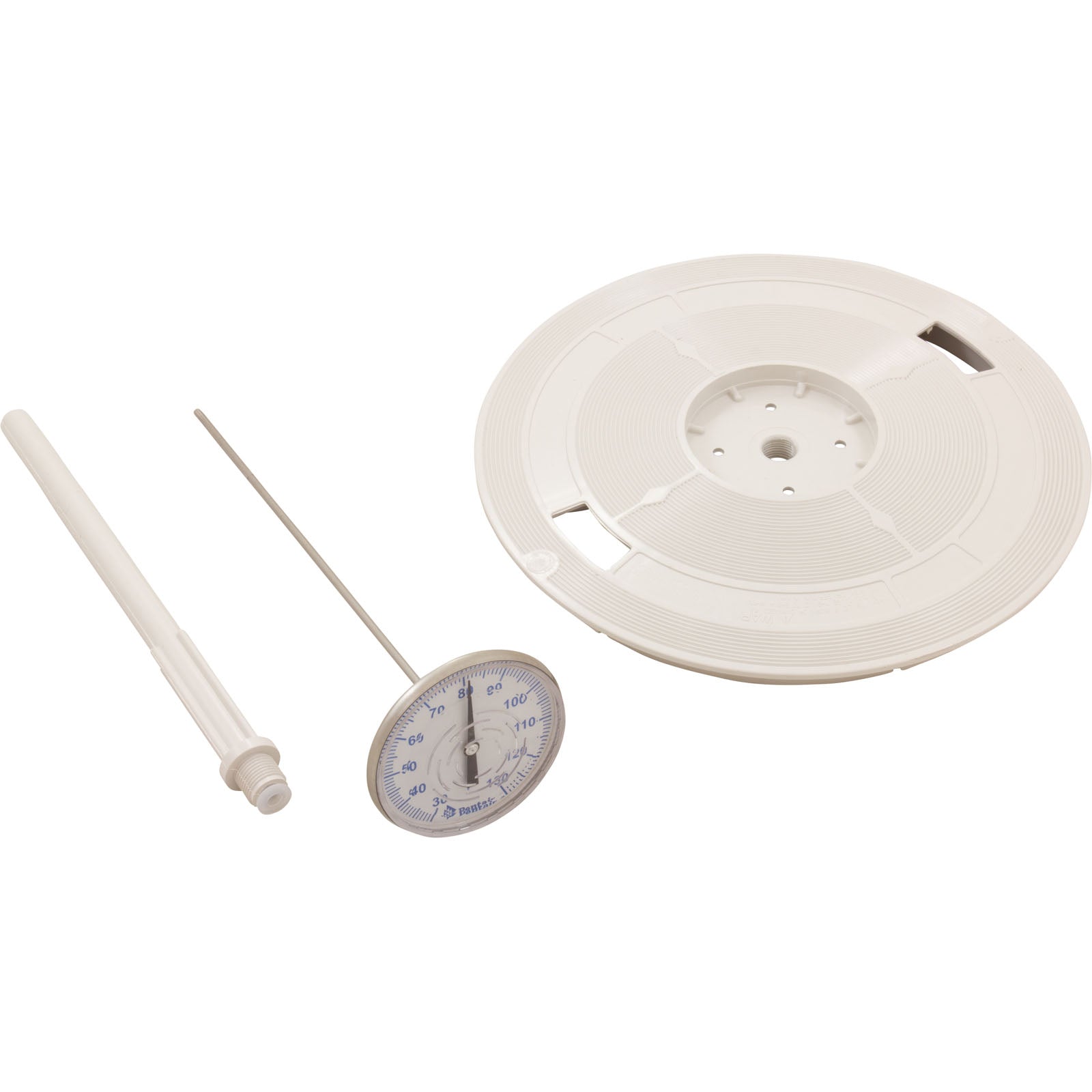 Lid Skmr W/Therm Wht Baker Hydro
