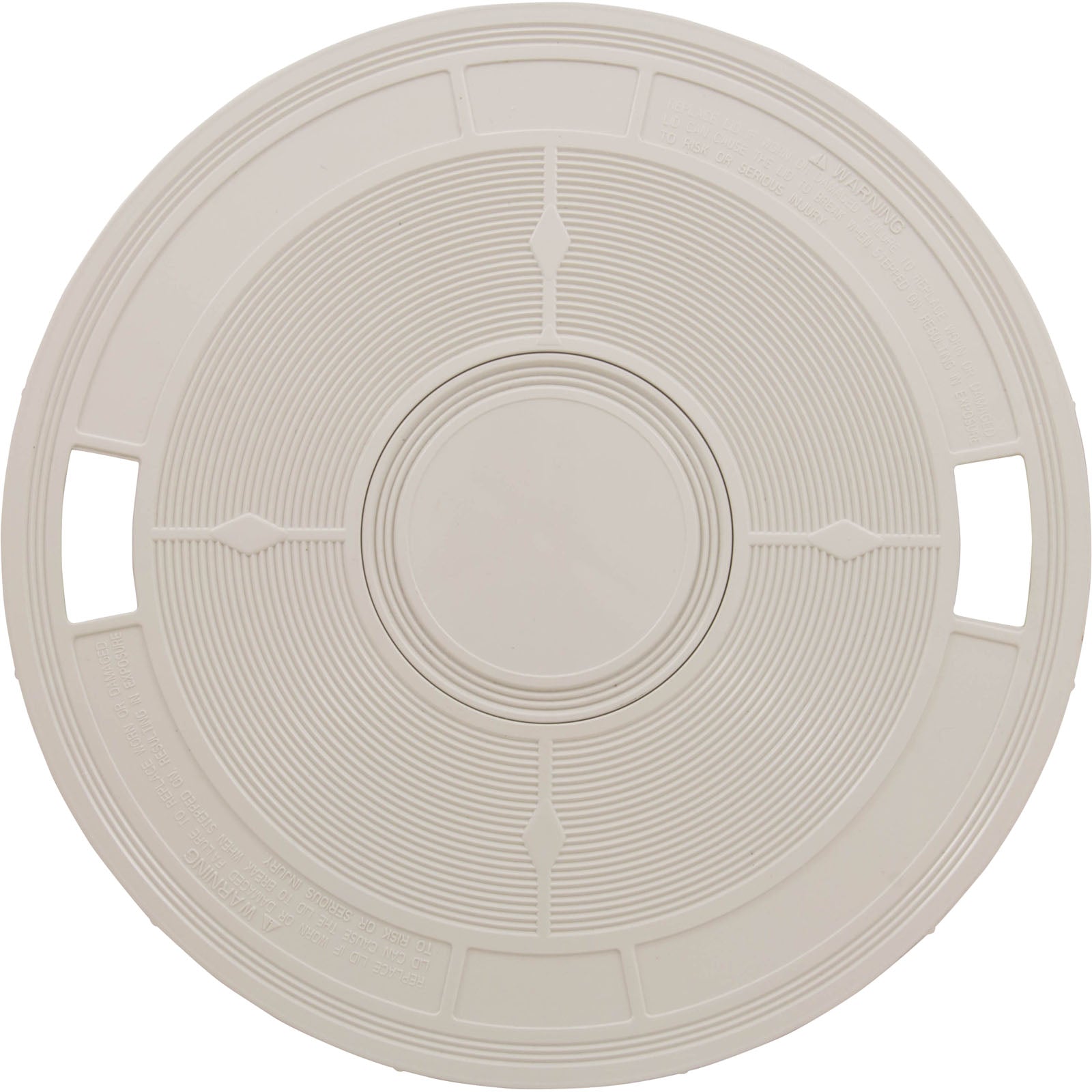 Lid Skmr W/Cap Wht