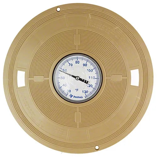 Pentair Bermuda Skimmer Lid With Thermometer L6B - Almond