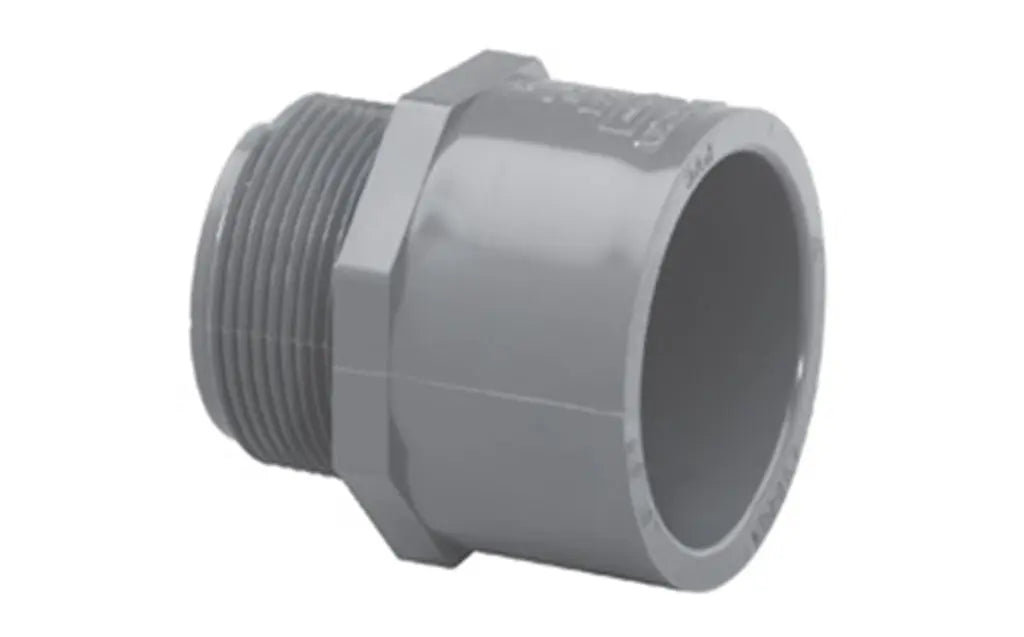 Westlake Pipe & Fittings | 836025 | 2.5" MPT x Slip SCH80 Male Adapter