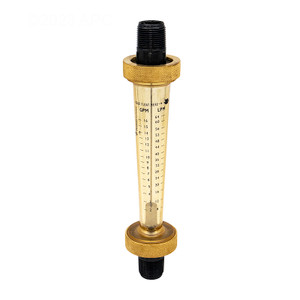 Pentair .75" Nylon Threaded End Small Body Flowmeter, LDF359N