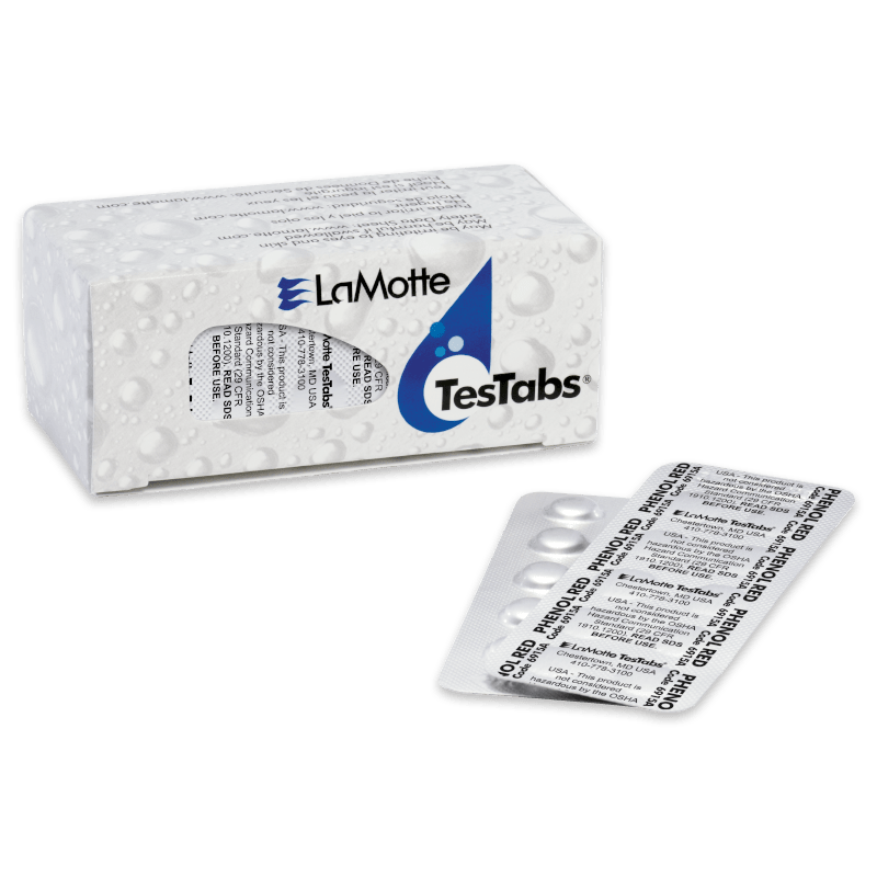 LaMotte TesTabs pH Phenol Red Tablets for ColorQ, 100 Tablets | 6915A-J