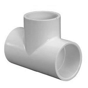 Westlake Pipe & Fittings | 401040 | 4" Slip x Slip x Slip Tee | PVC Plumbing Tee Fitting
