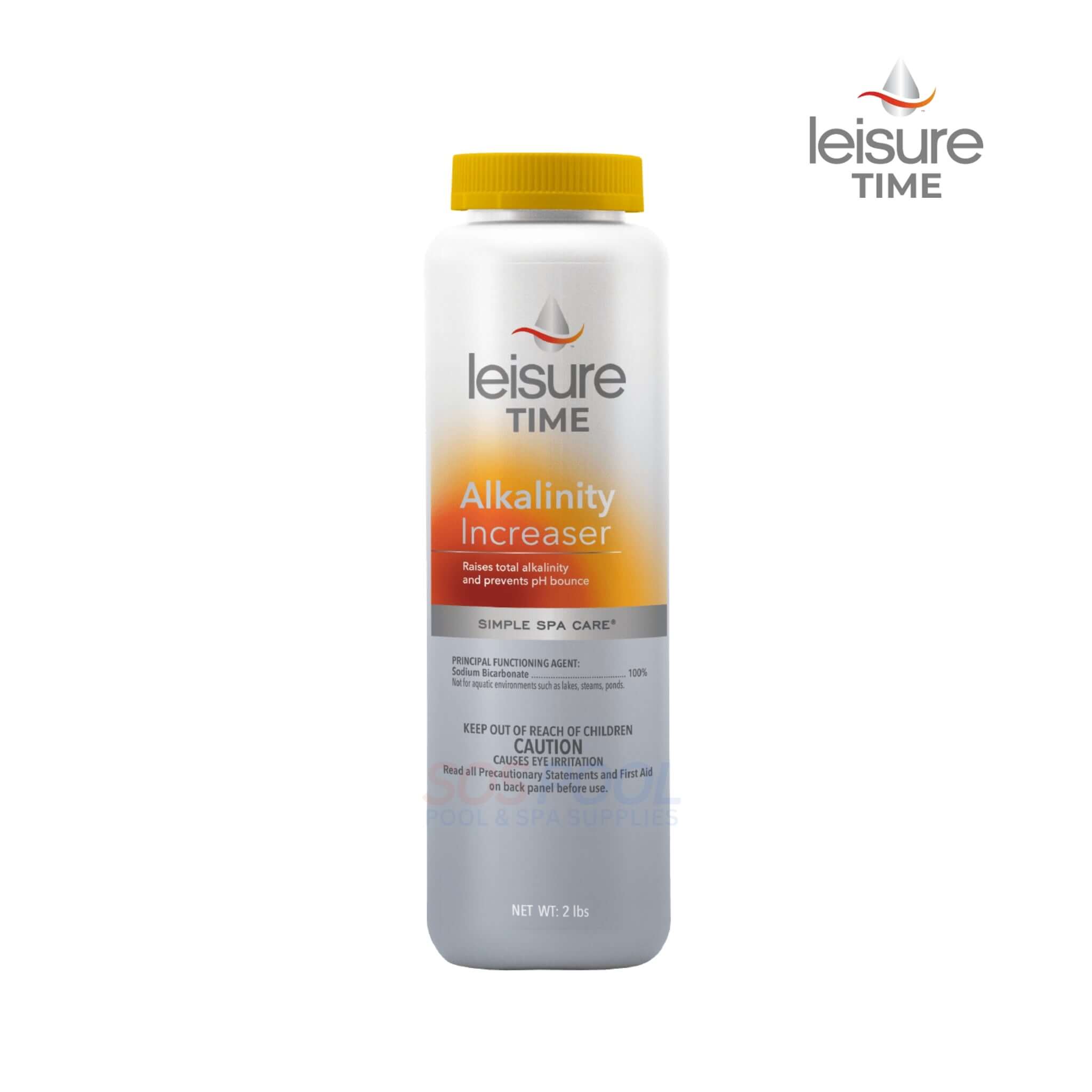 Leisure Time Alkalinity Increaser for Hot Tubs | Spa Alkalinity Up | 2 lbs. | ALK