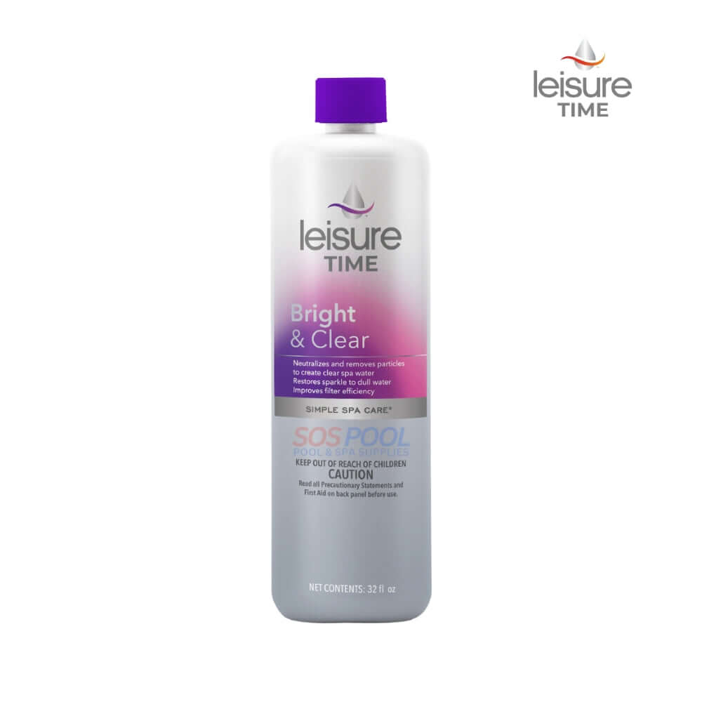 Leisure Time Bright & Clear Water Clarifier for Hot Tubs | Spa Clarifier | 32 oz. | A-LT
