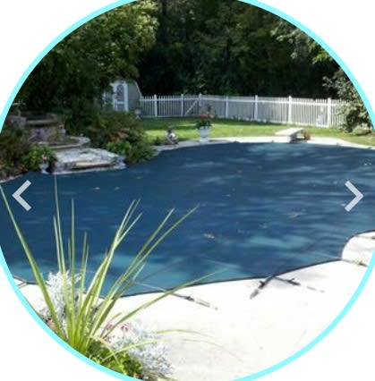 Merlin Dura Mesh Safety Pool Cover, Rectangle, 18' x 36', Green | 5M-M-GR