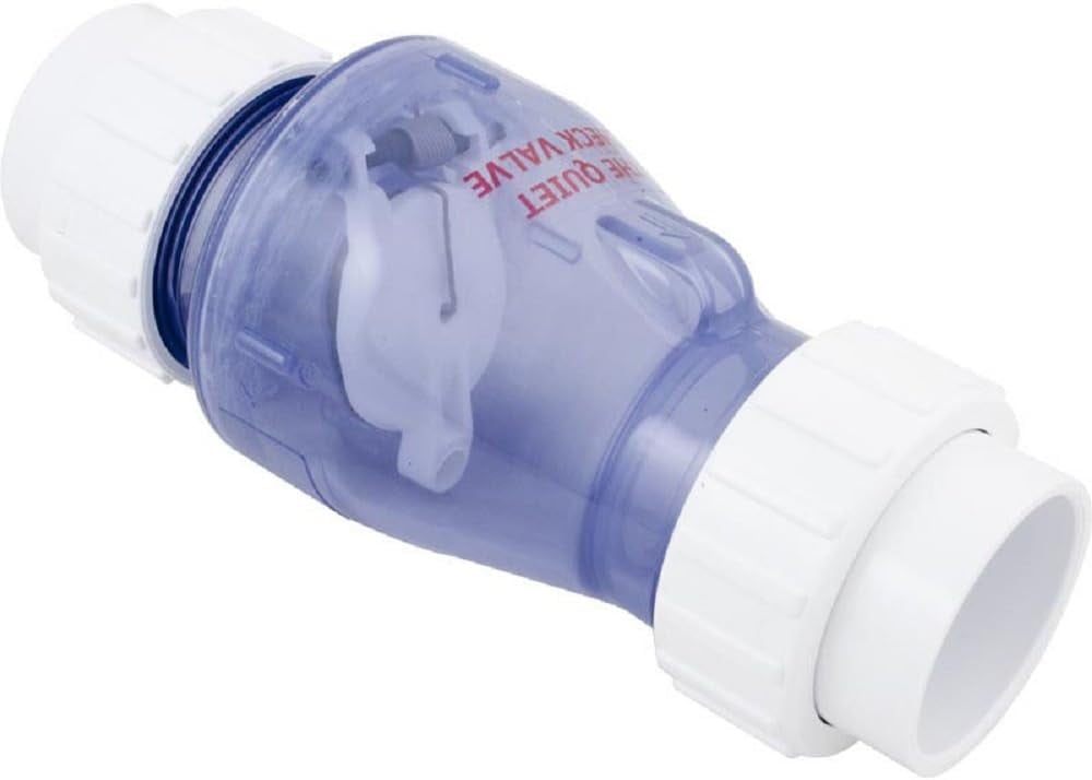 Magic Plastics 2" Clear Union Swing Spring Check Valve - Part 0823-20CMagic Plastics 2" Clear Union Swing Spring Check Valve - Part 0823-20C