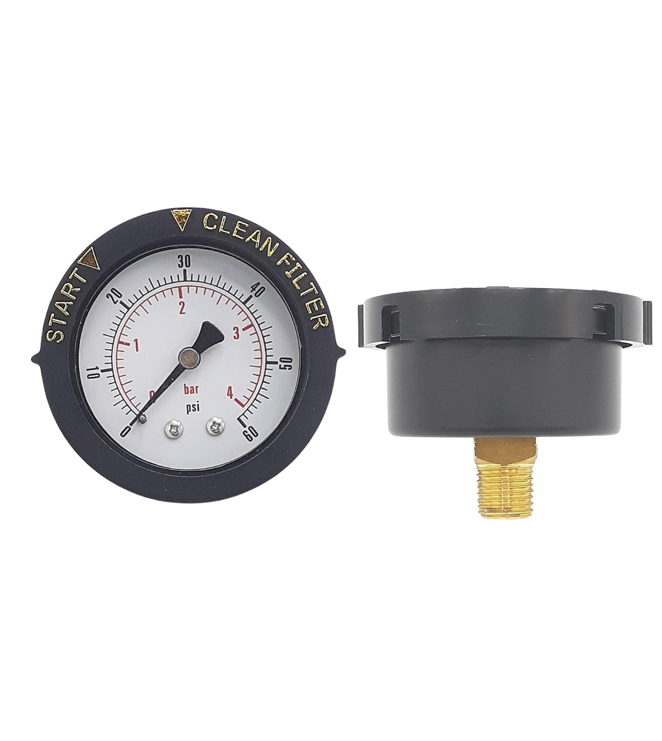 Swimables | SW-25-059 | Back-Mount Pressure Gauge – Accurate Monitoring for Pool Systems