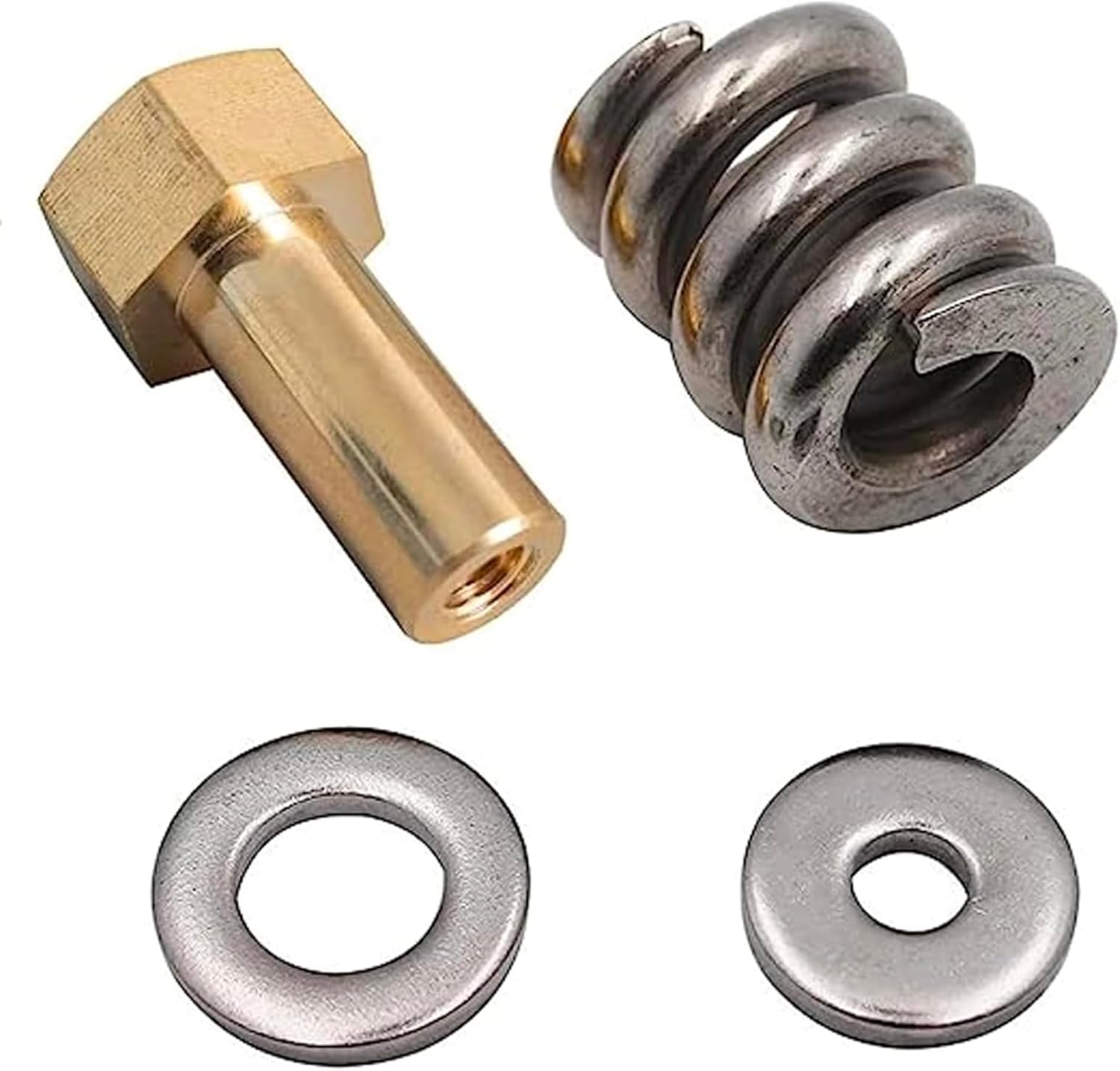 Swimables | SW-26-531 | FNS Clean and Clear Quad DE Style Spring Barrel Nut Assembly – Reliable Fastening for Pool Filters