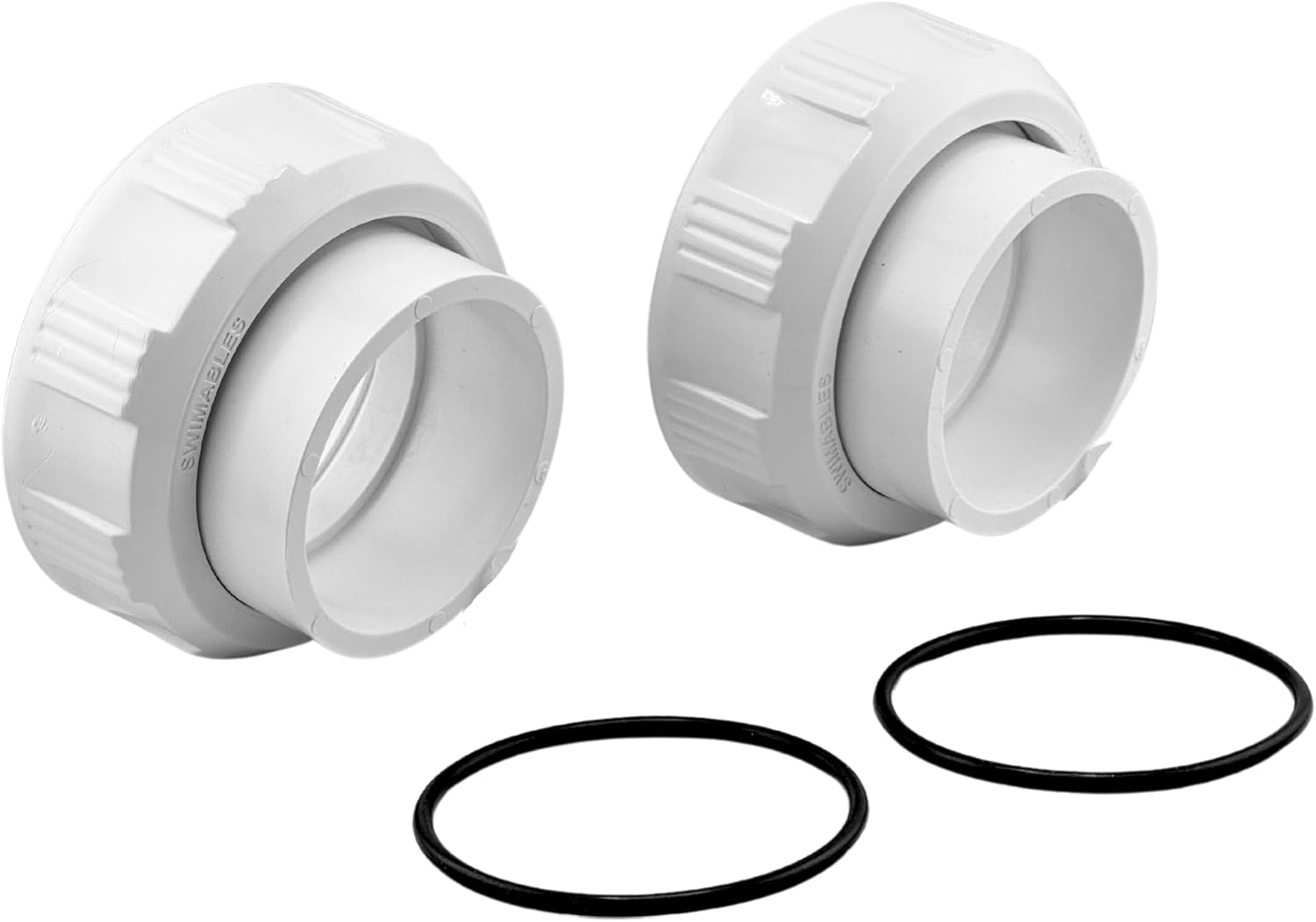 Swimables | SW-41-188 | MasterTemp / Max‑E‑Therm Style Half Union Adapter Kit – Secure 2″ Plumbing Connection