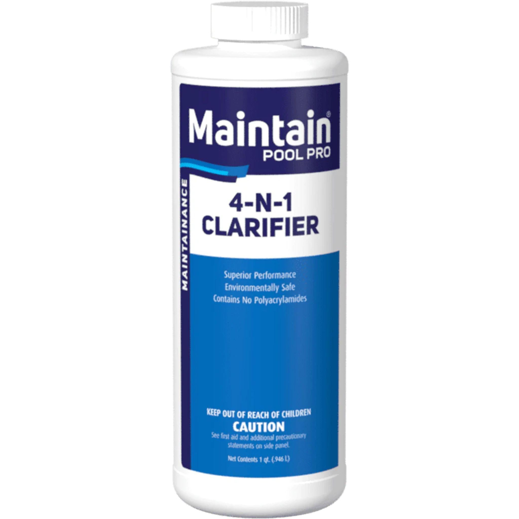 Maintain 4-in-1 Super Strong Pool Water Clarifier, 32oz