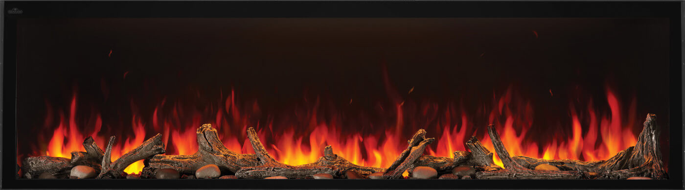Napoleon Astound Built-in Electric Fireplace, 74" | NEFB74AB