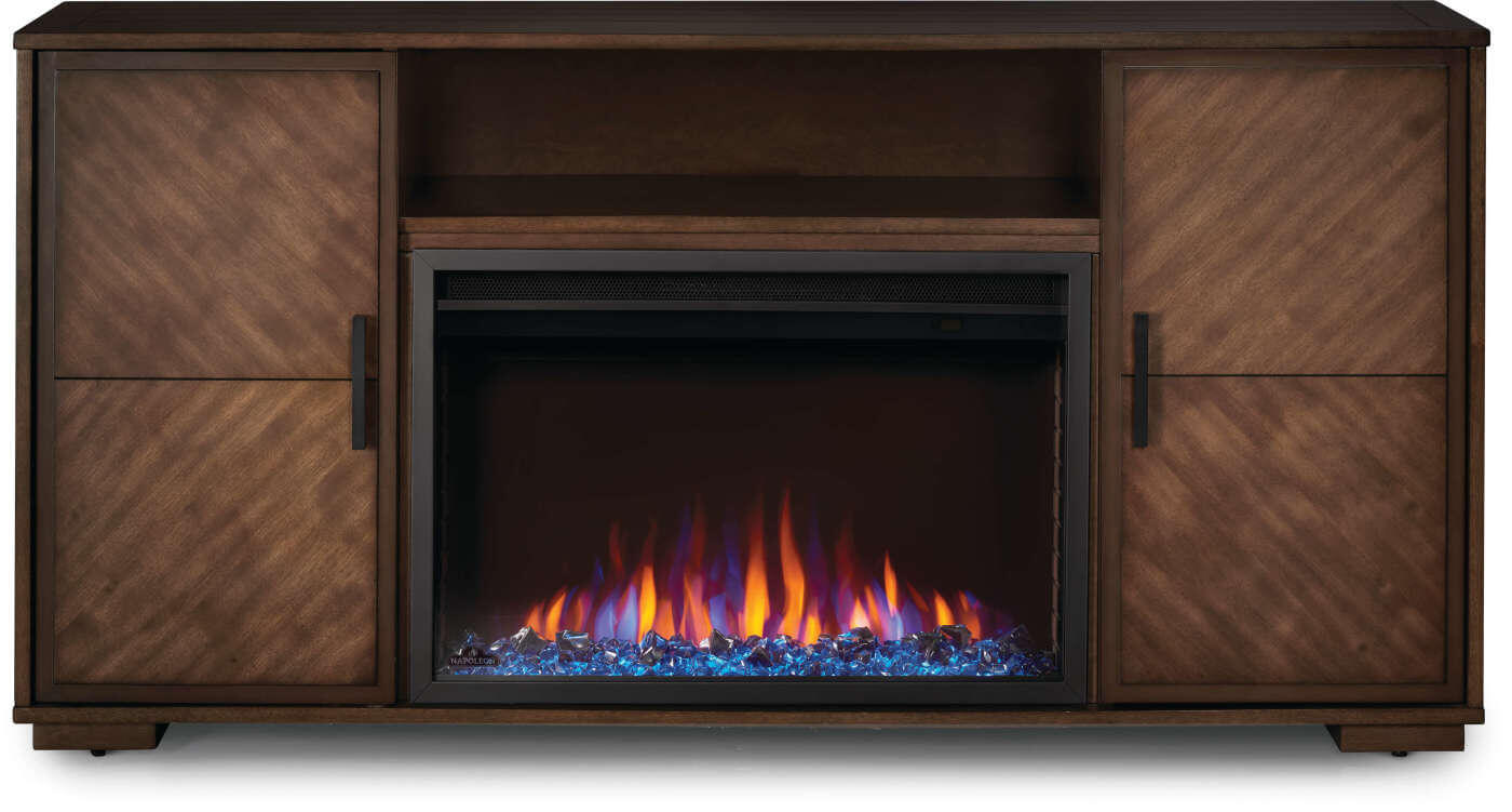 Napoleon The Hayworth Electric Fireplace Media Console | NEFP30-3620RLB