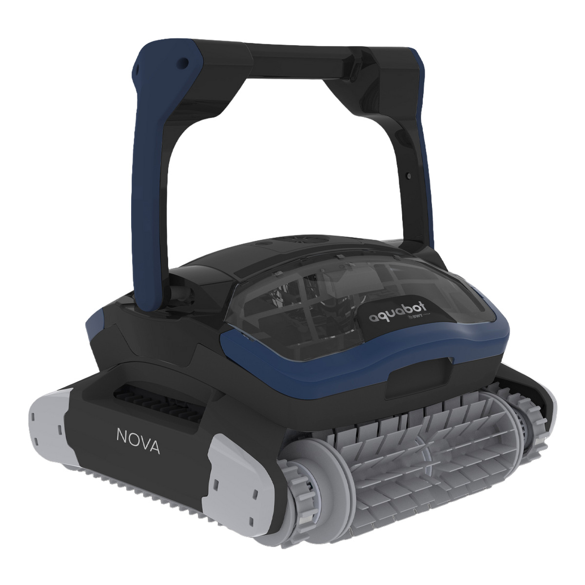 BWT Aquabot Nova Commercial Robotic Pool Cleaner with App Control and Caddy