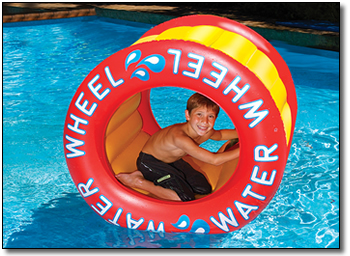 The Inflatable Water Wheel