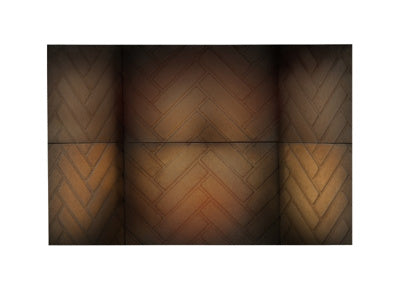 Napoleon Herringbone Decorative Brick Panels for High Country 8000 Wood Burning Fireplaces | NZ8HBK