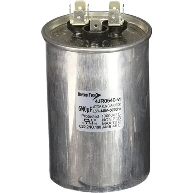 DiversiTech 50uF Motor Run Capacitor - 37500RDiversiTech 50uF Motor Run Capacitor - 37500R