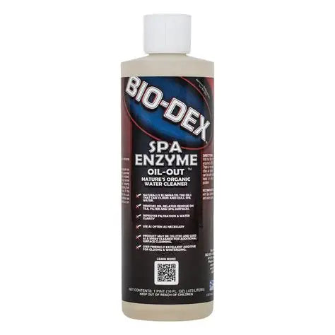 Bio-Dex Spa Enzyme Oil-Out – 16 oz Hot Tub Oil Remover | OOSP16Bio-Dex Spa Enzyme Oil-Out – 16 oz Hot Tub Oil Remover | OOSP16
