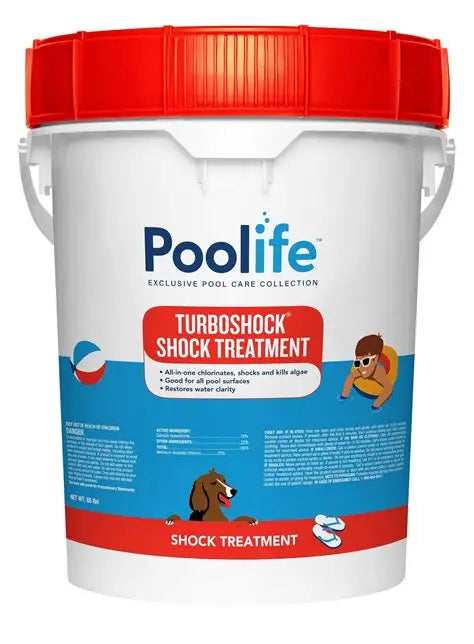 65 lb Poolife TurboShock 78% Calcium Hypochlorite Bulk Pool Shock #2240465 lb Poolife TurboShock 78% Calcium Hypochlorite Bulk Pool Shock #22404