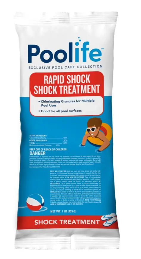 1 lb Poolife Rapid Shock Treatment #22250 | Fast-Acting Pool Shock1 lb Poolife Rapid Shock Treatment #22250 | Fast-Acting Pool Shock