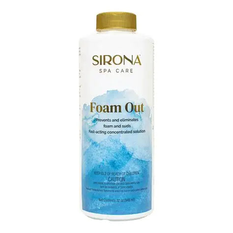 Sirona 82127 Spa Foam Out | 32 oz | Hot Tub Anti-Foam SolutionSirona 82127 Spa Foam Out | 32 oz | Hot Tub Anti-Foam Solution