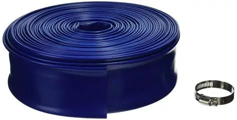 Blue Devil 100 ft Heavy Duty Pool Backwash Hose with Clamp – 2" Diameter | B8257Blue Devil 100 ft Heavy Duty Pool Backwash Hose with Clamp – 2" Diameter | B8257