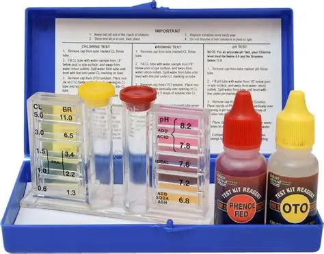 Valterra Blue Devil 3-Way OTO Chlorine, Bromine & pH Test Kit | B7228Valterra Blue Devil 3-Way OTO Chlorine, Bromine & pH Test Kit | B7228