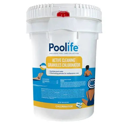 22230 Active Cleaning Granules 68% Chlorinator by Poolife | 100 lbs Bulk22230 Active Cleaning Granules 68% Chlorinator by Poolife | 100 lbs Bulk