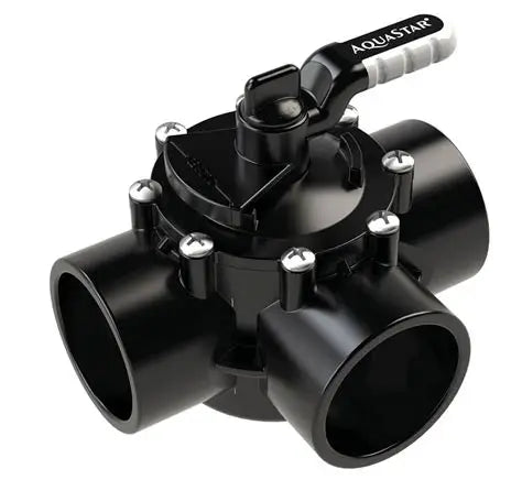 AquaStar FlowStar 3-Way Diverter Valve | 2" Socket x 2.5" Spigot | AV3W20CAquaStar FlowStar 3-Way Diverter Valve | 2" Socket x 2.5" Spigot | AV3W20C