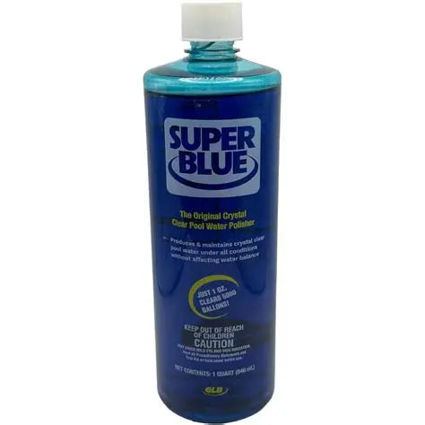 GLB Super Blue Pool Water Clarifier 8 oz - 71201GLB Super Blue Pool Water Clarifier 8 oz - 71201