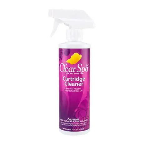 Clear Spa CSLCCPT12 Cartridge Cleaner | 16 oz | Spa Filter Cleaning SolutionClear Spa CSLCCPT12 Cartridge Cleaner | 16 oz | Spa Filter Cleaning Solution