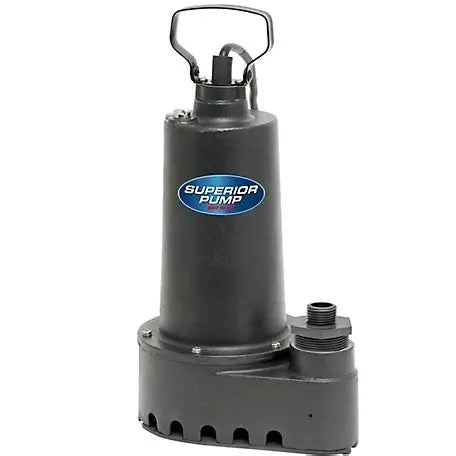 Superior Pump 1/2 HP Utility Pump 4200 GPH | Model 91505Superior Pump 1/2 HP Utility Pump 4200 GPH | Model 91505