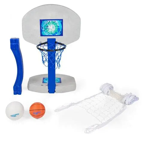 2-in-1 Pool Basketball & Volleyball Sport Combo Set | 6042387 by SwimWays2-in-1 Pool Basketball & Volleyball Sport Combo Set | 6042387 by SwimWays