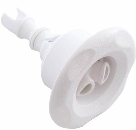 Waterway 212-7950 Mini Storm Twin Roto Scallop Jet - White, 3"Waterway 212-7950 Mini Storm Twin Roto Scallop Jet - White, 3"