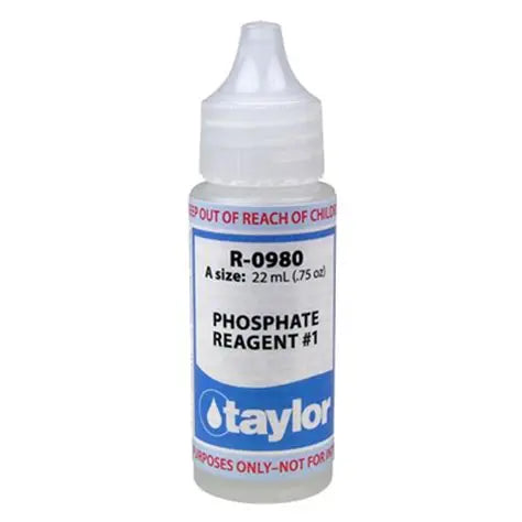 R-0980-A Phosphate Reagent #1 by Taylor Technologies | 0.75 Oz BottleR-0980-A Phosphate Reagent #1 by Taylor Technologies | 0.75 Oz Bottle