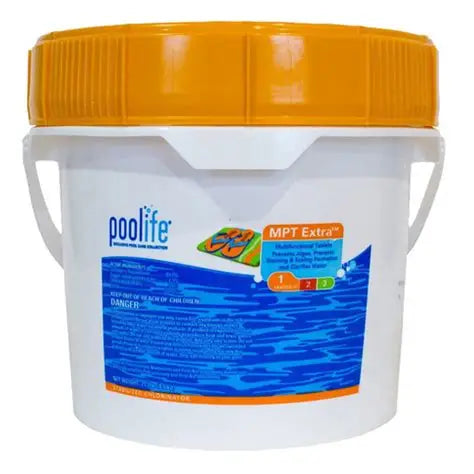 42122 MPT Extra 3-Inch Chlorinating Tablets by Poolife | 21 lbs Bulk42122 MPT Extra 3-Inch Chlorinating Tablets by Poolife | 21 lbs Bulk